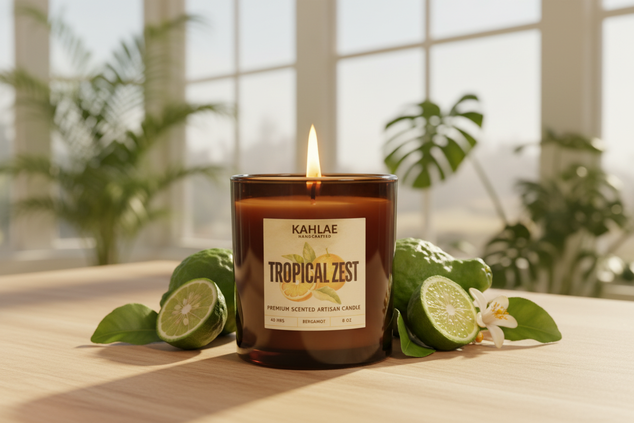 Tropical Zest Candle - Professional Lighting